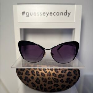 Guess Black Cat-Eye Glasses